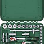 شنطة لقم 1/4 بوصة + 1/2 بوصة 57 قطعة بوش Bosch Professional موديل 1 600 A02 Z9G.