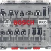 طقم بنط راوتر 6 ملى 15قطعة بوش Bosch بقطع كربيد للأعمال الخشبية.