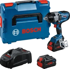 دريل 3/4 بوصة 1600 نيوتن 2 بطارية سرعات بلوتوث بوش GDS 18V-1600 HC للأعمال الإنشائية الثقيلة.