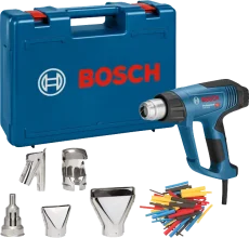 مسدس تسخين 2300 واط سرعات + اكسسوارات بوش GHG 23-66 بشاشة LCD وتحكم رقمي.